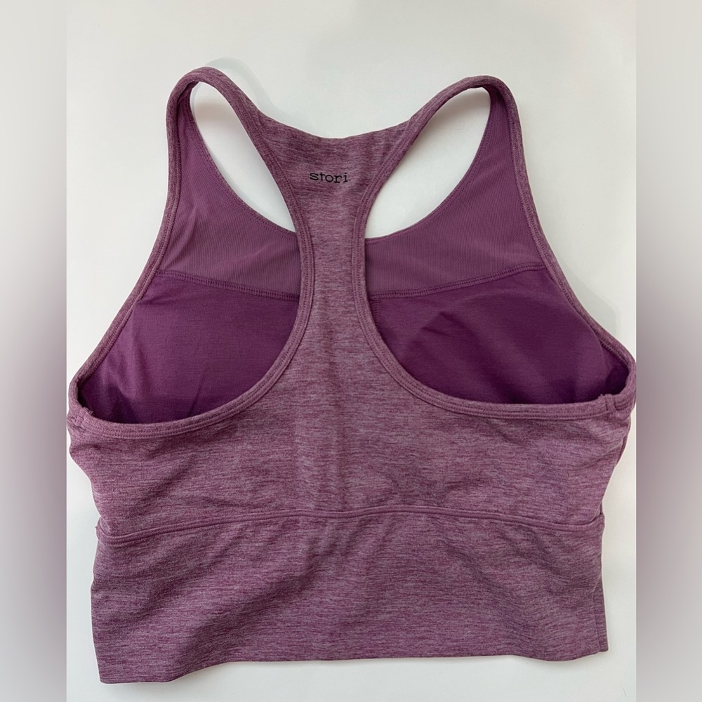 STORI Long line bra in light purple - Picture 3 of 7